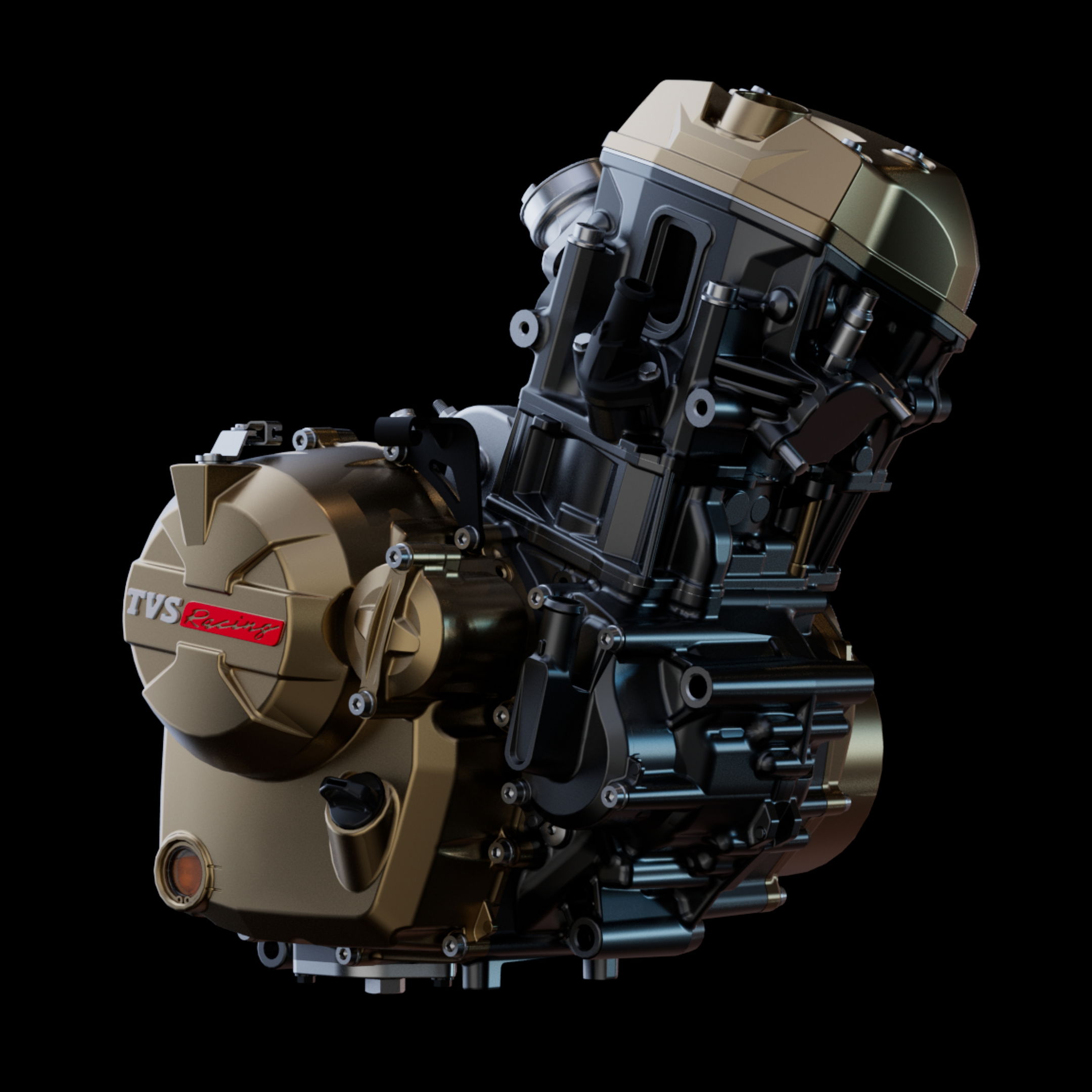 The new TVS RT-XD4 300 engine